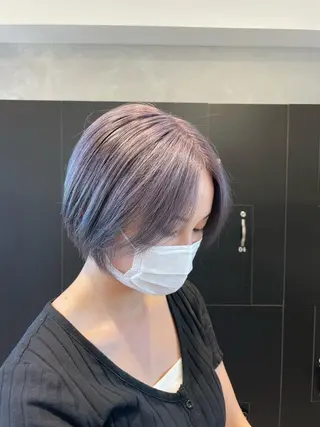 ショート カラー メンズ特化 パーマ/オザワのヘアスタイル