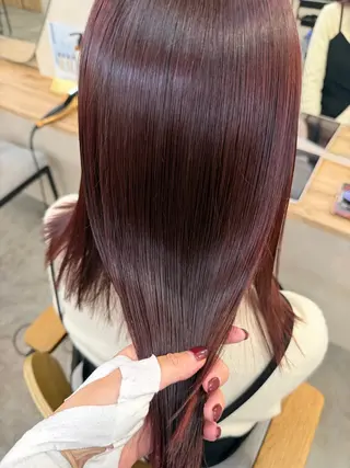 カラー 透明感カラー/顔周り 臼井逸美のヘアスタイル