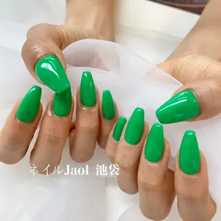 ロング ネイルJaol 池袋のネイルデザイン