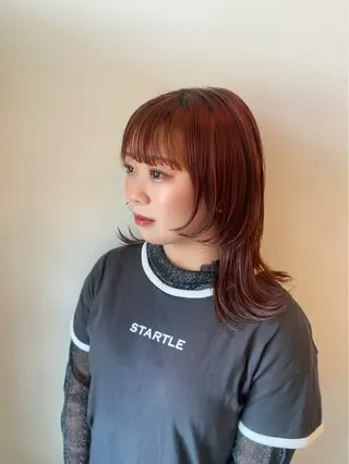 セミロング fulam所属・MIKU ／fulamのヘアスタイル