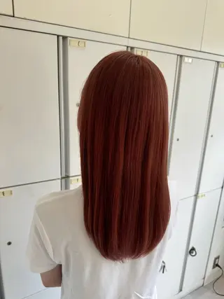 ロング カラー ブリーチなしwカラー /艶カラー/oukaのヘアスタイル