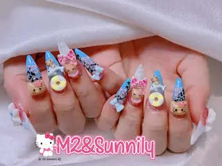 ネイル 長さだし専門店 M2　rikaのネイルデザイン