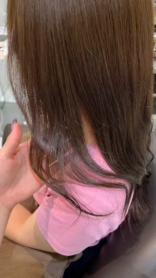 ロング カラー Yuka/Aujua ソムリエ/髪質改善のヘアスタイル