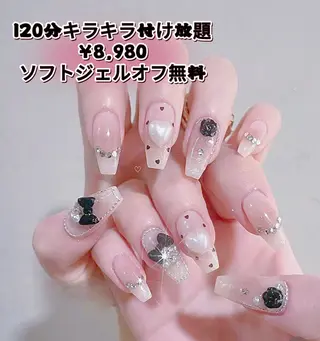 ネイル ラベンダー💖日暮里 ルル💖ネイルのネイルデザイン