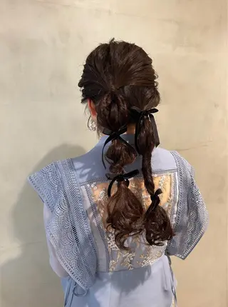 ロング ヘアアレンジ タナカ カナ🫧のヘアスタイル