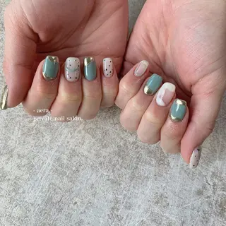 ネイル AERA nail shino🐱⸝꙳のネイルデザイン