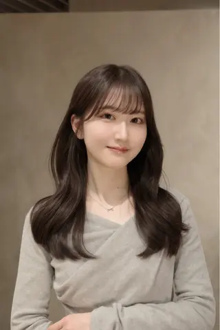 ロング 美顔形成｜レイヤー ｜青山のヘアスタイル