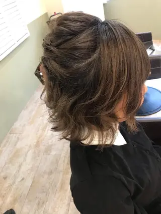 ショート ヘアアレンジ Rayt hair レイトヘアーのヘアスタイル