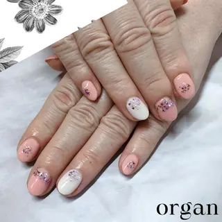 ネイル 【ＯＲＧＡＮ】 nailのネイルデザイン