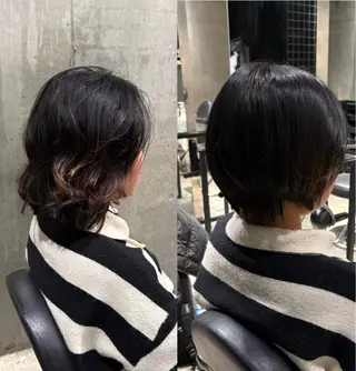 ショート 💎パーマ/レイヤー 💎みそらのヘアスタイル