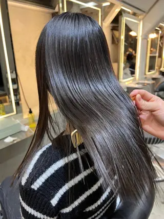 カラー パーマ ブリーチ特化 梅田本多翔のヘアスタイル