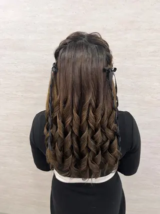 ヘアアレンジ 鈴木 芽香のマツエク・マツパデザイン