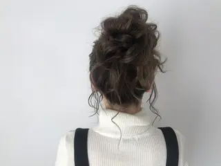 セミロング ヘアアレンジ 🩰六本木 ヘアセット🌙あやののヘアスタイル