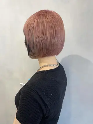 ショート カラー 🦋レイヤーカット ミドリカワ🦋のヘアスタイル