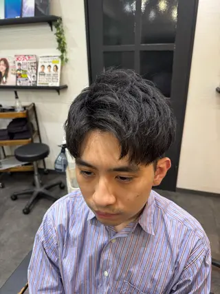 ショート メンズ 奥村 卓也のヘアスタイル