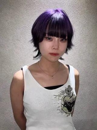 ショート カラー BEL所属・メイ ☪️のヘアスタイル