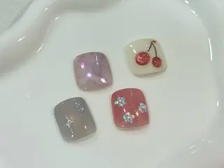 ネイル qupnail🎀 kuwajimaのネイルデザイン