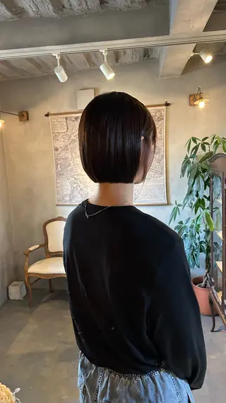 ショート 🦭☪️Azumi 縮毛矯正☪️🦭のヘアスタイル