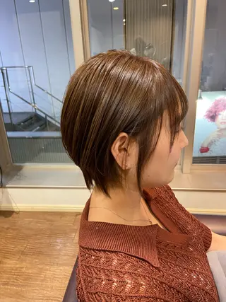 ショート コバヤシ ユウスケのヘアスタイル