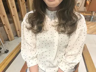 セミロング 中富 🍪みなのヘアスタイル
