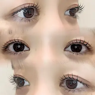 マツエク・マツパ mika❤︎まつげ| 眉毛|束感のマツエク・マツパデザイン