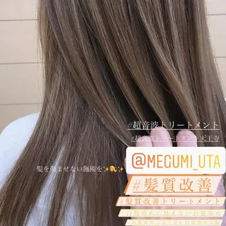 セミロング カラー パーマ ヘアアレンジ メンズ キッズ ネイル マツエク・マツパ MEGUMI megumiのヘアスタイル