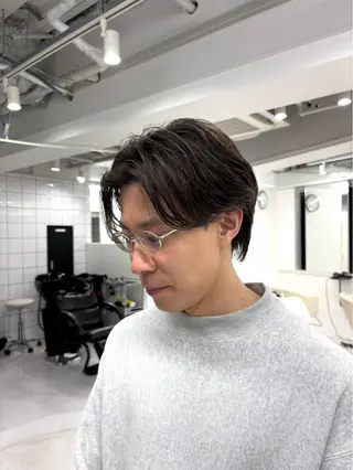 メンズ バレイヤージュ募集中 HAYATOのヘアスタイル