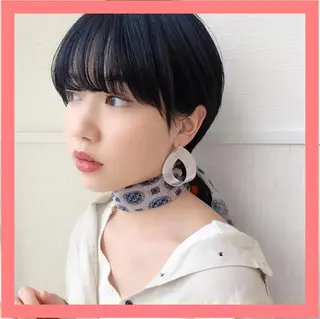 ショート 三鷹で1番ショート ボブをカットする新谷のヘアスタイル