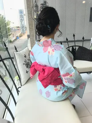 ヘアアレンジ LUMIA/オーナー 西田わかばのヘアスタイル