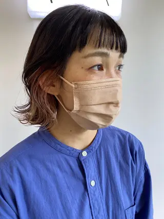 ショート 平尾駅直結/徒歩0分 イノセントヘアのヘアスタイル