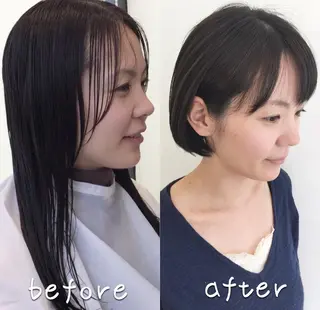 ショート カラー パーマ ショートカットの匠 KOJIのヘアスタイル