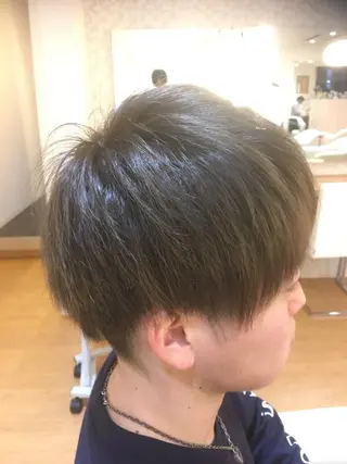 ショート カラー メンズ メンズカット 三村洸斗のヘアスタイル