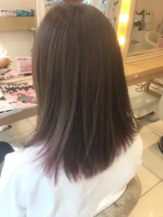 ミディアム カラー 小田原NO1 美容師 飯田飛翔のヘアスタイル