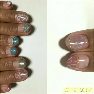 ネイル 與儀 知佳のネイルデザイン