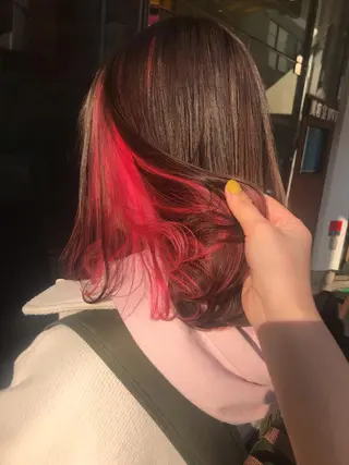 ミディアム カラー uru" すずきさゆりのヘアスタイル