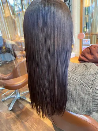 ロング カラー パーマ ヘアアレンジ メンズ キッズ ネイル マツエク・マツパ 🌈髪質改善・美髪矯 正・平野瀬乃🌈のヘアスタイル