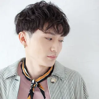 ショート メンズ Ash 店長 木村 和人のヘアスタイル