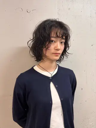 ショート パーマ ボブとパーマの達人 /美容室難民の方是非のヘアスタイル