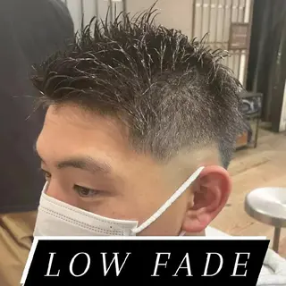 ショート メンズ メンズ/フェード/ バーバー/盛山大地のヘアスタイル