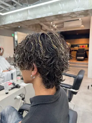 パーマ メンズ 大宮メンズ特化/パー マ職人/小川藍人のヘアスタイル