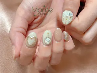 ネイル MoriseNail Jr研修💜イシダのネイルデザイン