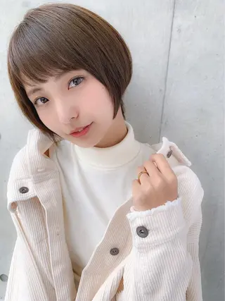 ショート カラー 🩰透明感カラー♡ UTA🩰のヘアスタイル