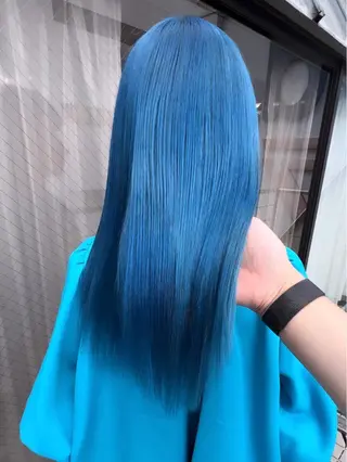 ロング カラー 🧡色落ちまで2度綺 麗なカラー🧡ヨシキのヘアスタイル