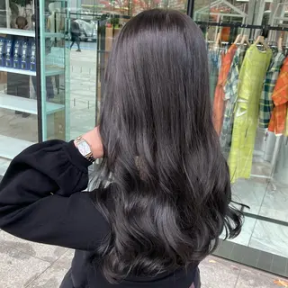 カラー 💖ブリーチなし透明 感💖ASAHIのヘアスタイル