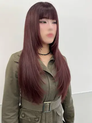 ロング 韓国レイヤーカット/ chikaのヘアスタイル