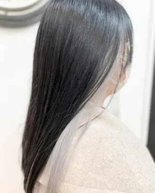 ミディアム 🎀縮毛矯正/カラー モデル募集ハルナ🎀のヘアスタイル