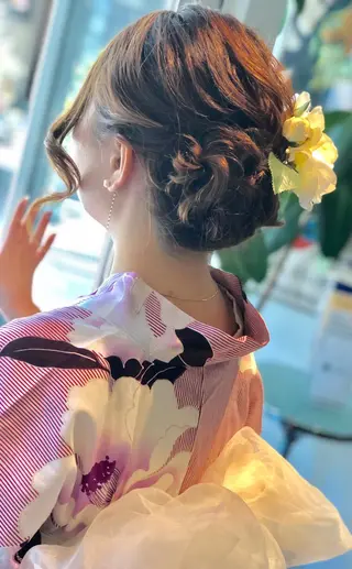 ヘアアレンジ pep natsumiのヘアスタイル
