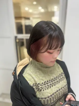 ミディアム カラー 【ただの天才 🎨】のヘアスタイル