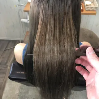 ロング カラー [店長]加地 峻のヘアスタイル