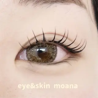 マツエク・マツパ eye&skin moana所属・eye &skin moanaのマツエク・マツパデザイン